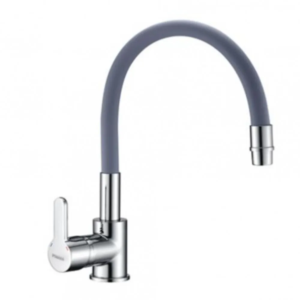 Grifo De Cocina Monocomando Piazza Emblem 10016 Gris
