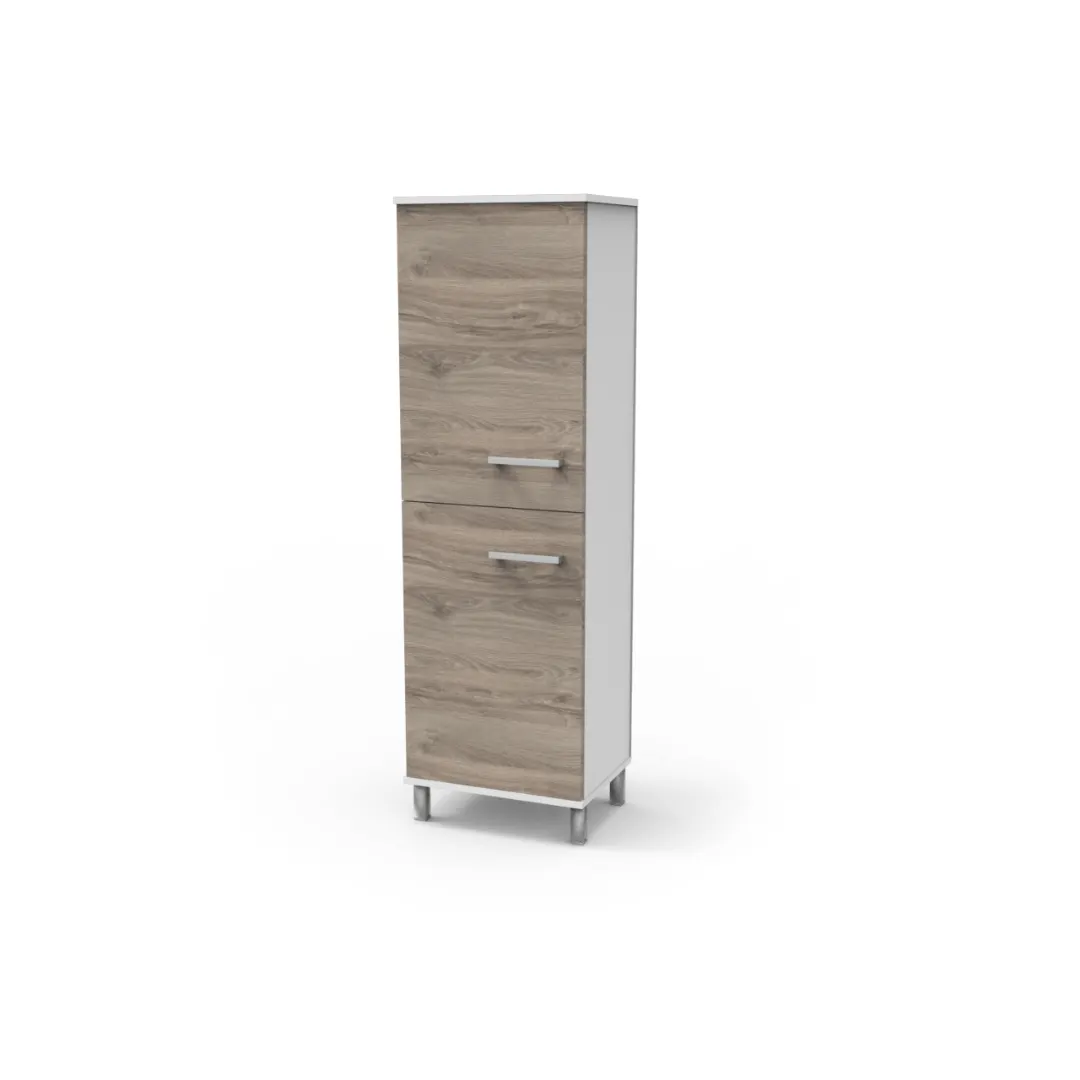 Anaquel Itar 2 Puertas con patas Roble Vintage
