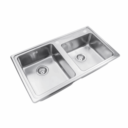 Pileta Johnson Acero Quadra Q085A C/antirrebalse